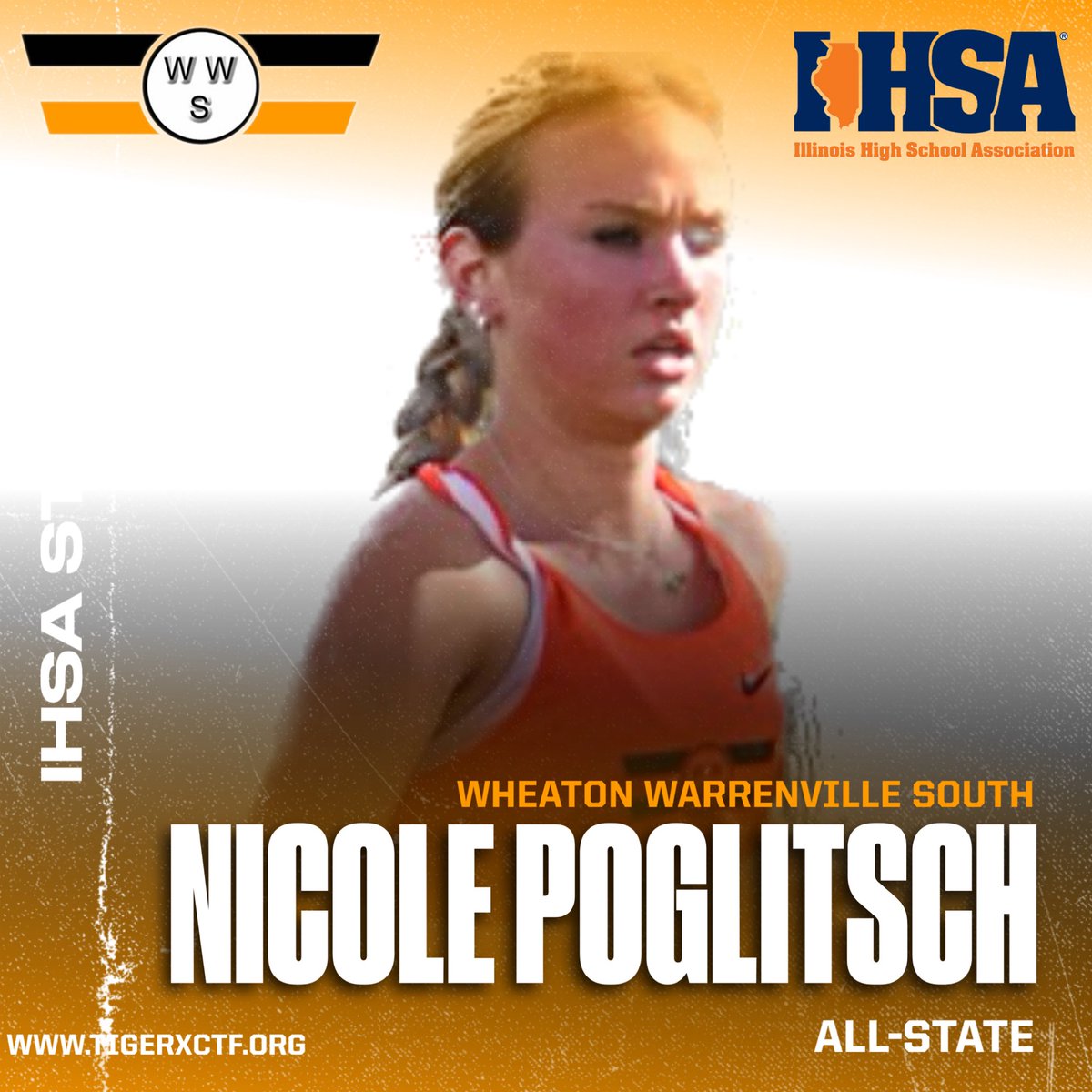 Congratulations to Junior Nicole Poglitsch on her 7th place finish in the Class 3A State Championships. Her 17:05.95 is the 4th fastest time in school history. She becomes the programs 16th All-Stater. <a href="/WWSathletics/">WWS Athletics</a> <a href="/CamposLorie/">Lorie Campos</a> <a href="/CUSD200/">CUSD 200 #YourCommunitySchools</a> <a href="/ILXCTF/">Illinois HS XC/TF</a> @MileSplitIL