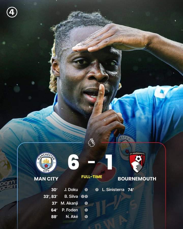 BuiTuan2000's tweet photo. ⚽️ ĐÊM QUA VÀ RẠNG SÁNG NAY
✅ Man City 'chơi tennis' trên sân nhà trước Bournemouth để tạm vươn lên đầu trên BXH.
❌ Arsenal nhận thất bại đầu tiên ở NHA khi để thua Newcastle
🏁 Đường dài mới biết ngựa hay. Có thể thấy MC vẫn là cái gì đấy rất khác biệt. https://t.co/5OJq7Y5xSe