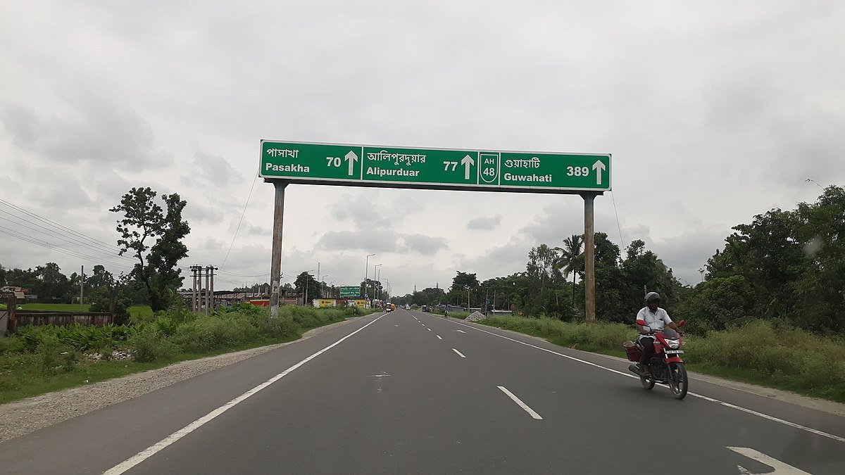 eshwar_n's tweet photo. @Jairam_Ramesh A Fun Fact.
Nehru made a long trek on pony to Bhutan while Modi government built the sections of AH48 that connects India and Bhutan, running 276 kilometres (171 mi) from Changrabandha in India to Thimphu in Bhutan.
#AH48 #India #Bhutan #Modi4PM2024 https://t.co/fyCY3Lu0m0