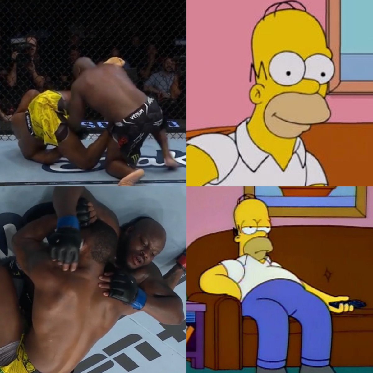 UFC_Obsessed's tweet photo. Just stand up… Never mind. https://t.co/bnlTlGT9tP