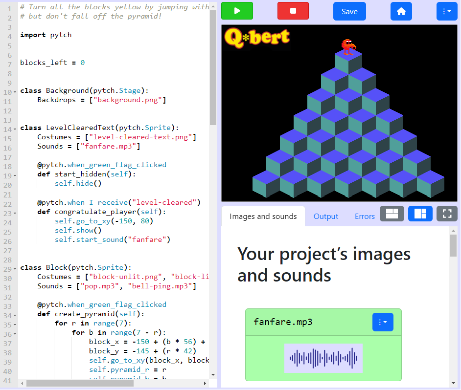 jy_labouche's tweet photo. 🚨Pitch : un environnement #Python prévu pour la #programmation de #jeux (interface semblable à celle de @scratch)! Avec tout plein de tutos pour la prise en main 🤩.
Vous connaissez @nuitducode @laurentabbal @nsi_xyz @ElisaLePrettre @PoulmaireC ?
➡️https://t.co/6u5Oj1D0ts https://t.co/9plilAtGBH