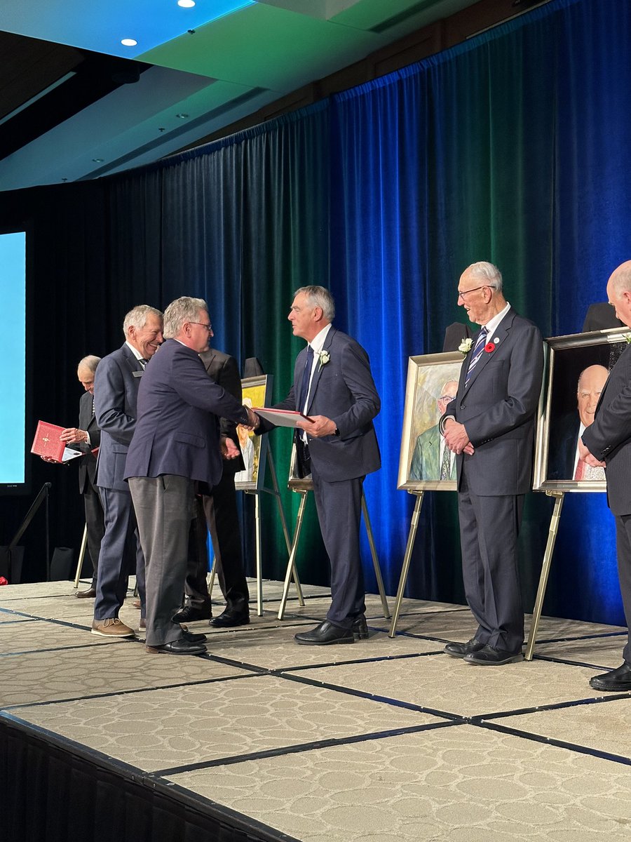 Honoured to be present in #Charlottetown for the induction of 7 individuals to the <a href="/CdnAgHall/">Cdn Ag Hall of Fame</a> of Fame. Each recipient is an inspiration to #CdnAg. 247 individuals now in the #CdnAgHall - the best of the best in Canadian agriculture &amp; agri-food.  #AgricultureMatters #RuralMatters