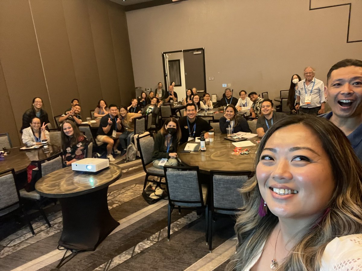 NaeheeK's tweet photo. Storytelling at #cmcmath with @professorteds, not for the sake of math, but for the sake of us and our identities. How do we heal from our own traumas/struggles and disrupt the MMM on various levels of the Ed system? Participants brought the fire with their convos! https://t.co/cASCyn0L2Z