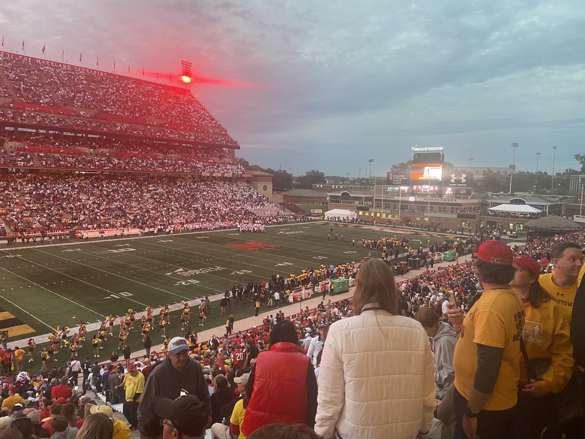 IAmPoetiiic's tweet image. Views from the 4th!  #4God

#UMDvsPennState #UMD #PennState #MarylandUniversity
