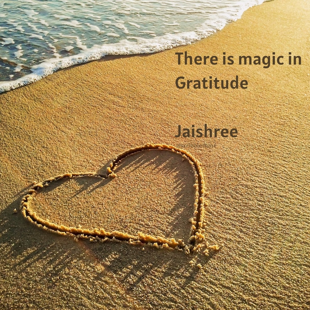 Jaishree_7's tweet image. Being grateful for all the blessings in our life is a way of looking at what all we possess than what we lack.
#Gratitude #musing