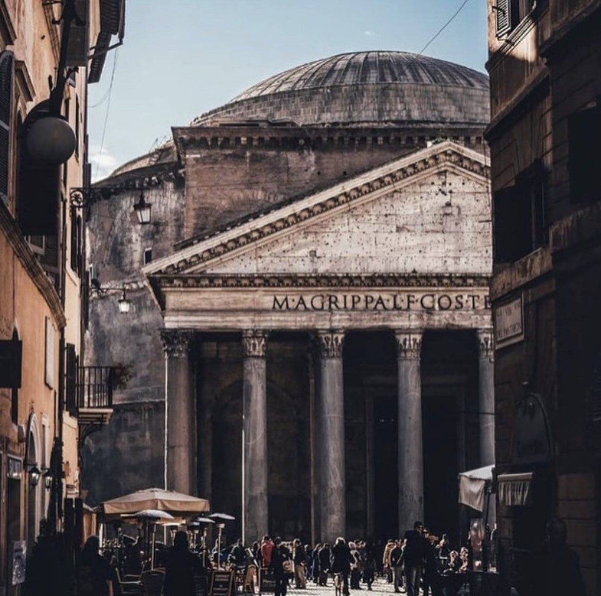 The Roman Pantheon has stood virtually untouched for 1700 years. This iconic structure is the best-preserved building from ancient Rome and was completed in 125 AD during the reign of Emperor Hadrian.

The magnificent dome of the Pantheon is a lasting testimony to the genius of