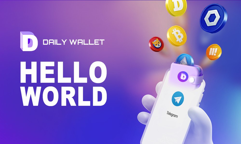 Hello world! We are Daily Wallet! A seamless @Telegram-based wallet to guide you into the #Web3 . Committed to a simple, intuitive interface for digital asset management. Embrace the future with us! To learn more👉: t.me/DailyWalletbot #DailyWallet #Web3 @dailywalletTG