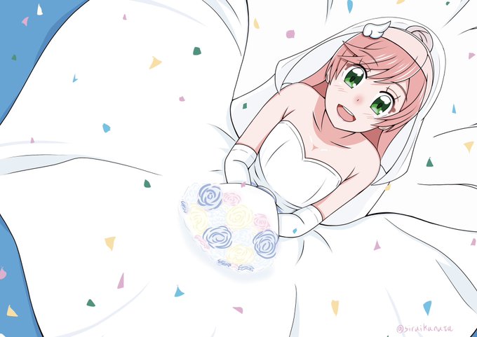 結婚式ごっこ、ましろんサイド
ソラちゃんサイドもそのうち描きますー 