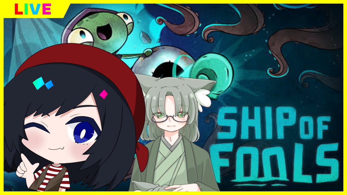 okimonoko's tweet image. 【#ShipofFools】久しぶりに海へ#7【Vtuber #ものKこらぼ】 youtube.com/live/aol7JAXuf… @YouTubeより