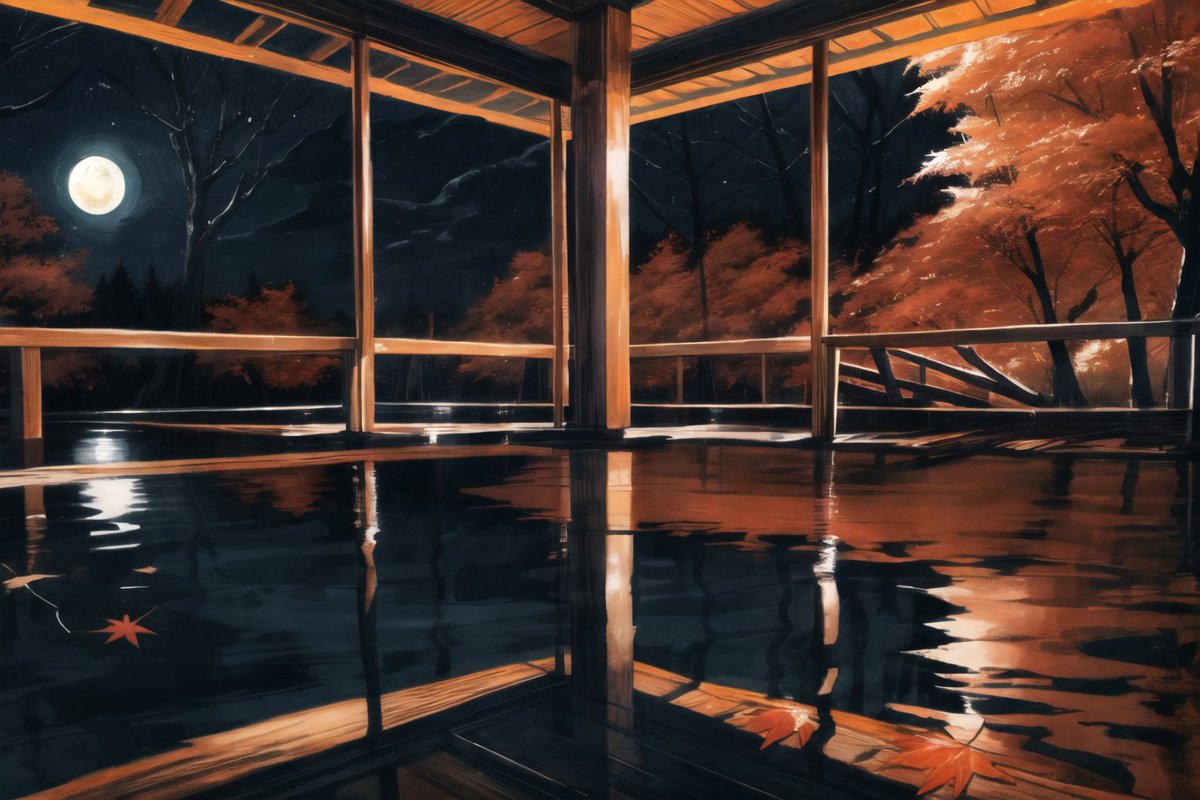 hashibatei's tweet photo. 紅葉狩りのお題があったので瑠璃光院をイメージして作成
#AI生成 #AIイラスト #AIイラスト好きさんと繋がりたい #AIart #AIArtworks #紅葉2023 https://t.co/gMvzoUEKz1