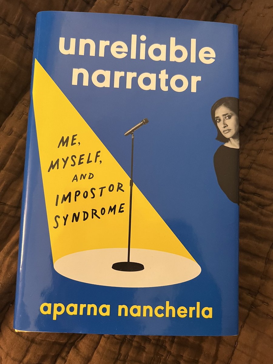 I feel so lucky that one of my favorite comedians wrote a book everyone should read! Check out @aparnapkin’s book and feel lucky too!