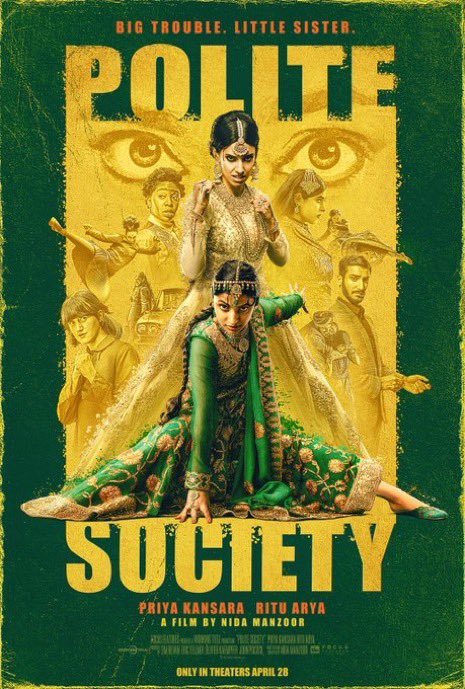 Just watched #PoliteSociety and the movie was so fun. Highly recommend.