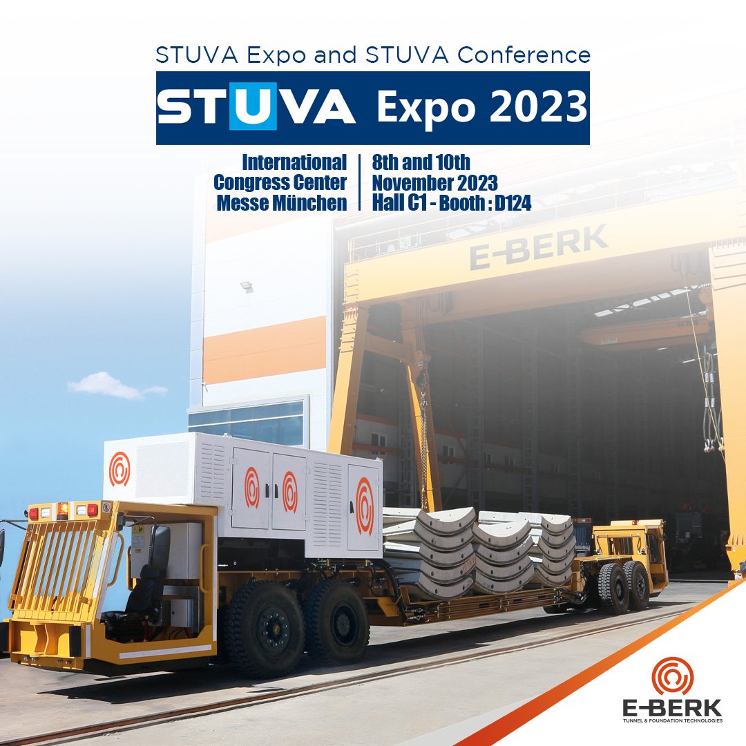 eberkmillimarka's tweet photo. Only 3 days left to STUVA Expo and STUVA Conference 2023! We are waiting for your visit at our stand number D124…
#EBERK #ozsozgrup #tunnel #tunnelling #TBM #munich #munchen #messemuenchen #germany #construction #TUNNELLING #STUVA #STUVA2023 #stuvaexpo2023 https://t.co/gGkQ9D7fMR