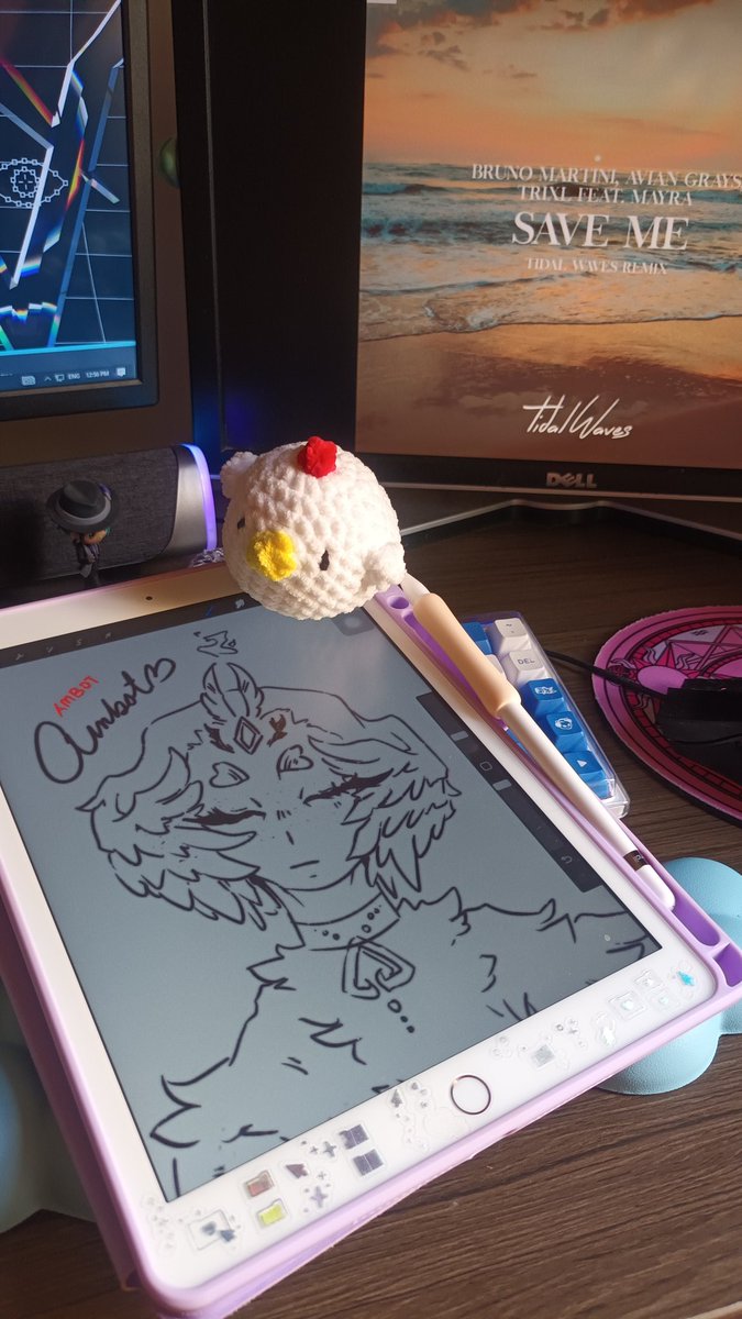 Wicchidraws's tweet photo. Pfp change + destressing (or trying to lol) 

#oc #ambot https://t.co/Lu9zZLHvNW