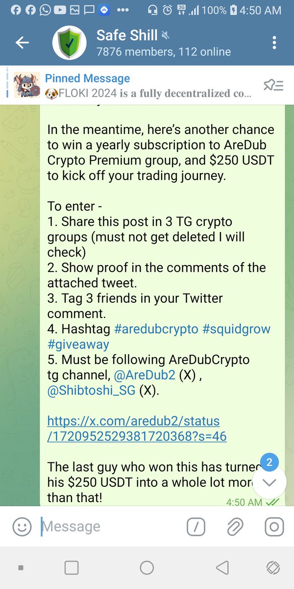 Squidgrowefo's tweet photo. @AreDub2 @cachedab @Squidgrowfan @CrypticPlumber 
#aredubcrypto #squidgrow #giveaway https://t.co/VRnj1EVHg3