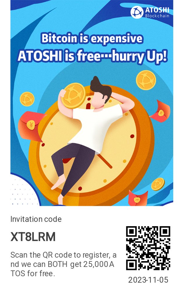 shinehtet657819's tweet photo. Hey. I just received the USDT rewards from Atoshi Global. It is a great project with good rewards. You may try it. Click on the link below to register, you may collect USDT converting rewards also.  
 https://t.co/xu29go15Xu
 #AtoshiGlobal #AtoshiRewards https://t.co/2FAFZVpw7K