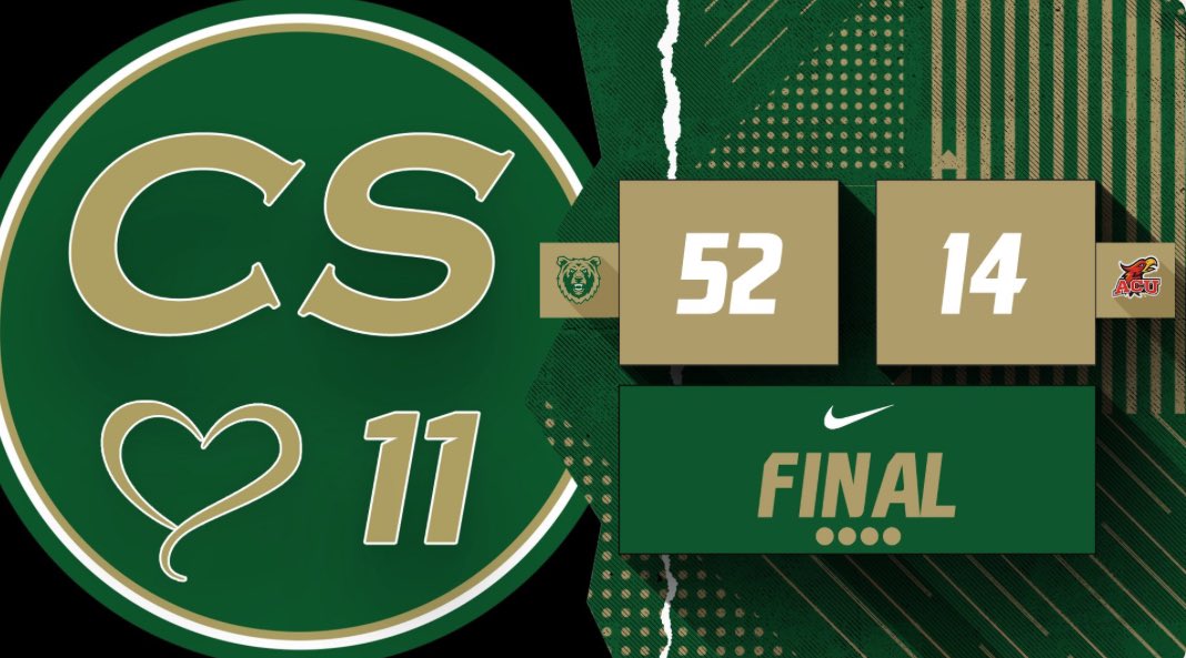 Rocky Mountain College Battlin' Bears (@battlinbears) on Twitter photo #CS11 | #ChandlerStrong | <a href="/Rocky_Football/">Rocky Football</a> #CS11 | #ChandlerStrong | <a href="/Rocky_Football/">Rocky Football</a>