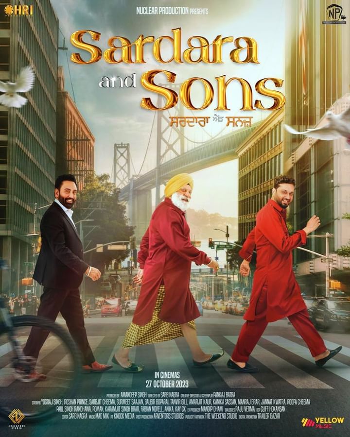 Experience the warmth of 'Sardara And Sons' as love transcends borders. A tale of family, culture, and heart. 🌟❤️ #SardaraAndSons #FamilyLove #CulturalClash #HeartwarmingFilm