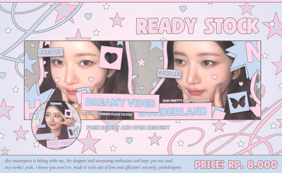 Help repost or retweet please! Thank you. 

Aku ada bawa layout liz, rei, wonyoung sama eunchae restock! Dengan harga tertera, dan kalau minat bisa dm acc ini yaaa. Menerima req jugaaa 💗 #zonaba #zonauang
