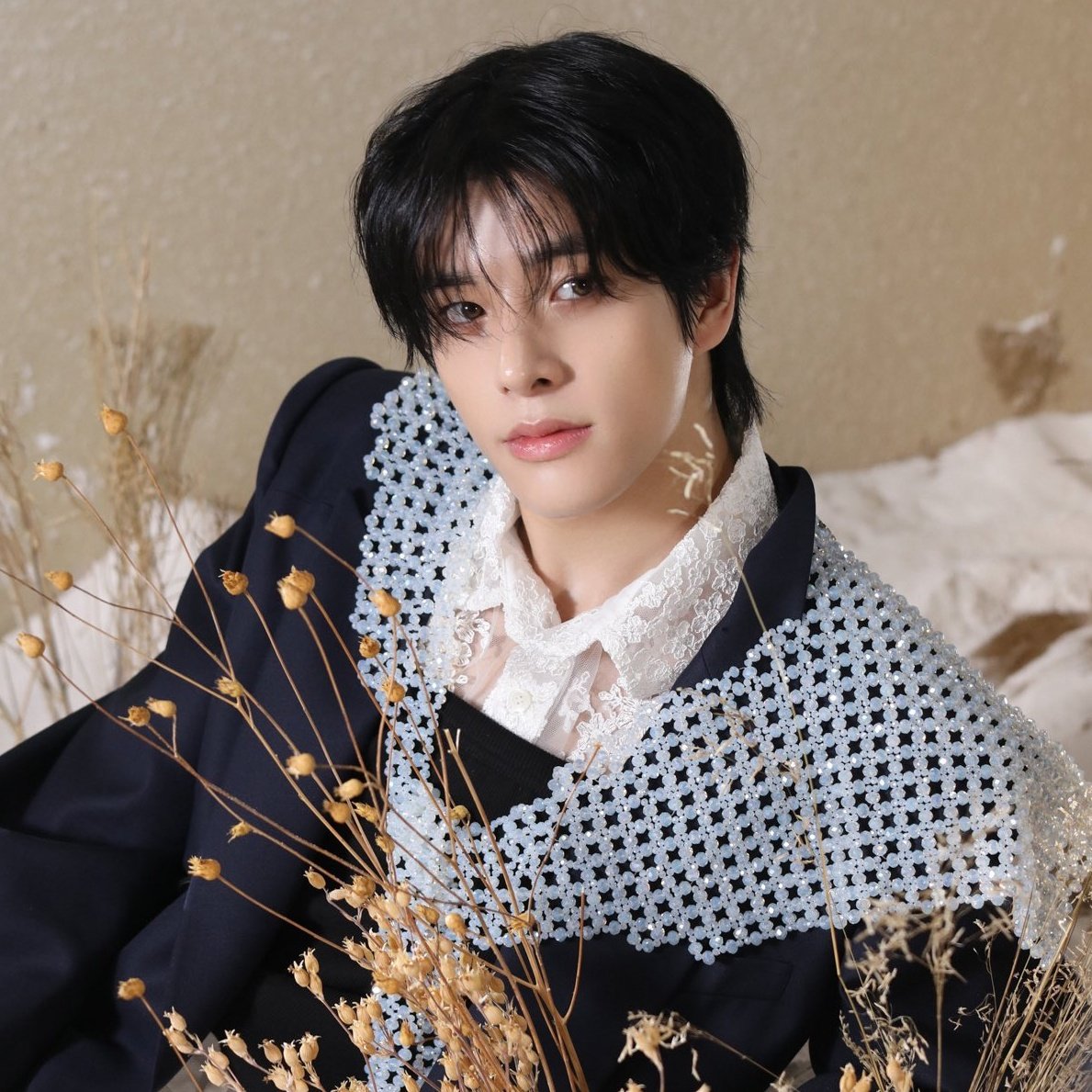 as beautiful as the flowers