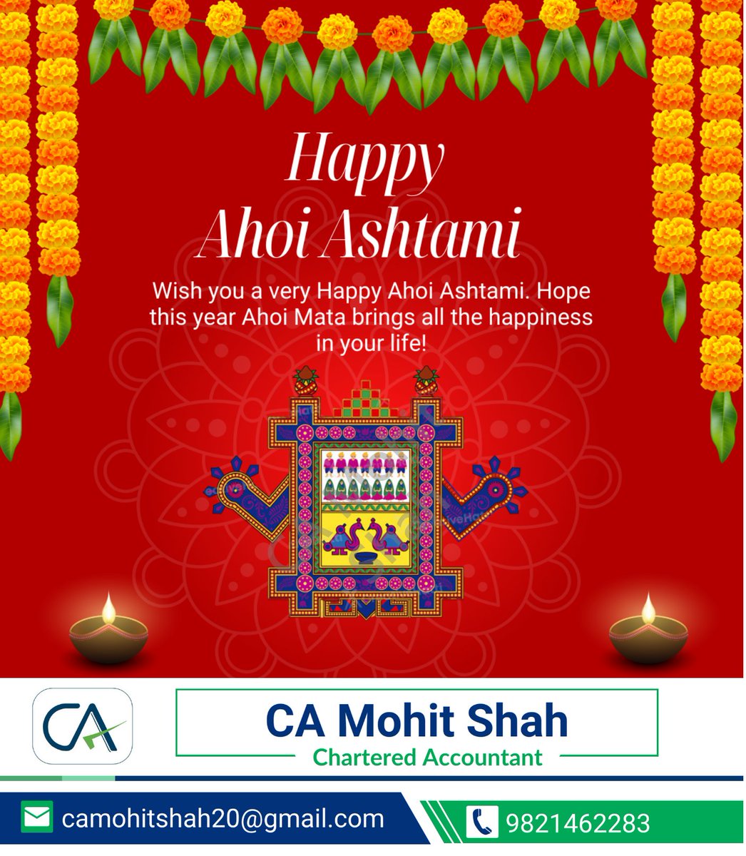 Happy Ahoi Ashtami to all the mothers and families out there! May your prayers be answered and your families be blessed with health and happiness. 🌟🙏

#AhoiAshtami #AhoiAshtami2023 #MotherhoodCelebration #AhoiMataPuja #FastingAndPrayers #AhoiAshtamiVrat #FamilyTraditions