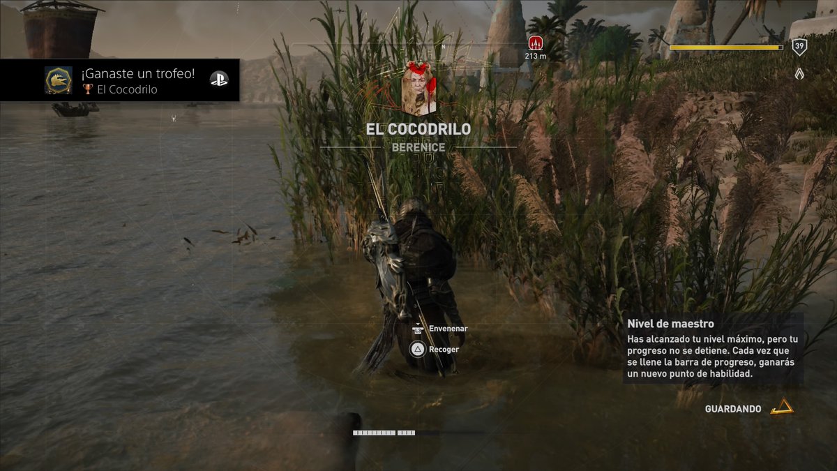 EcchiZero's tweet image. Assassin's Creed® Origins
El Cocodrilo (Bronce)
Completa la misión principal "Las fauces del Cocodrilo". #PS4share