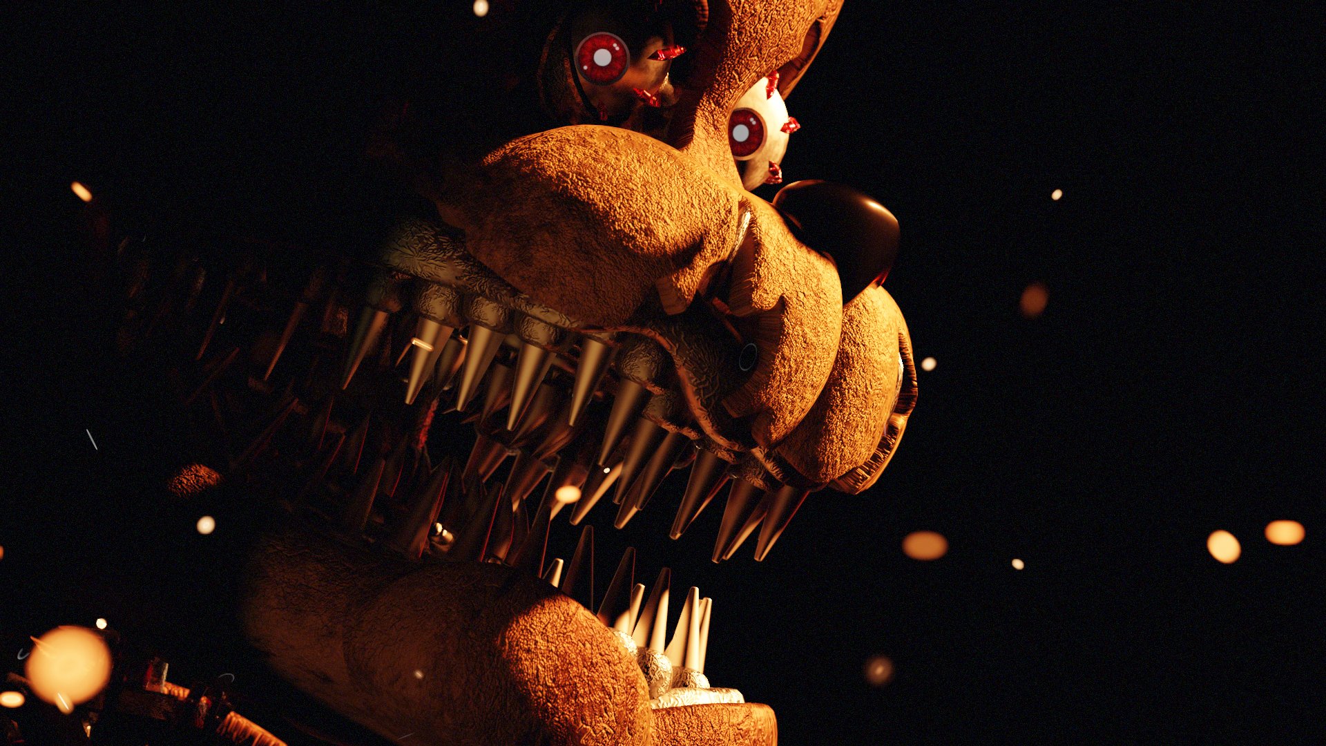 HD nightmare fredbear wallpapers