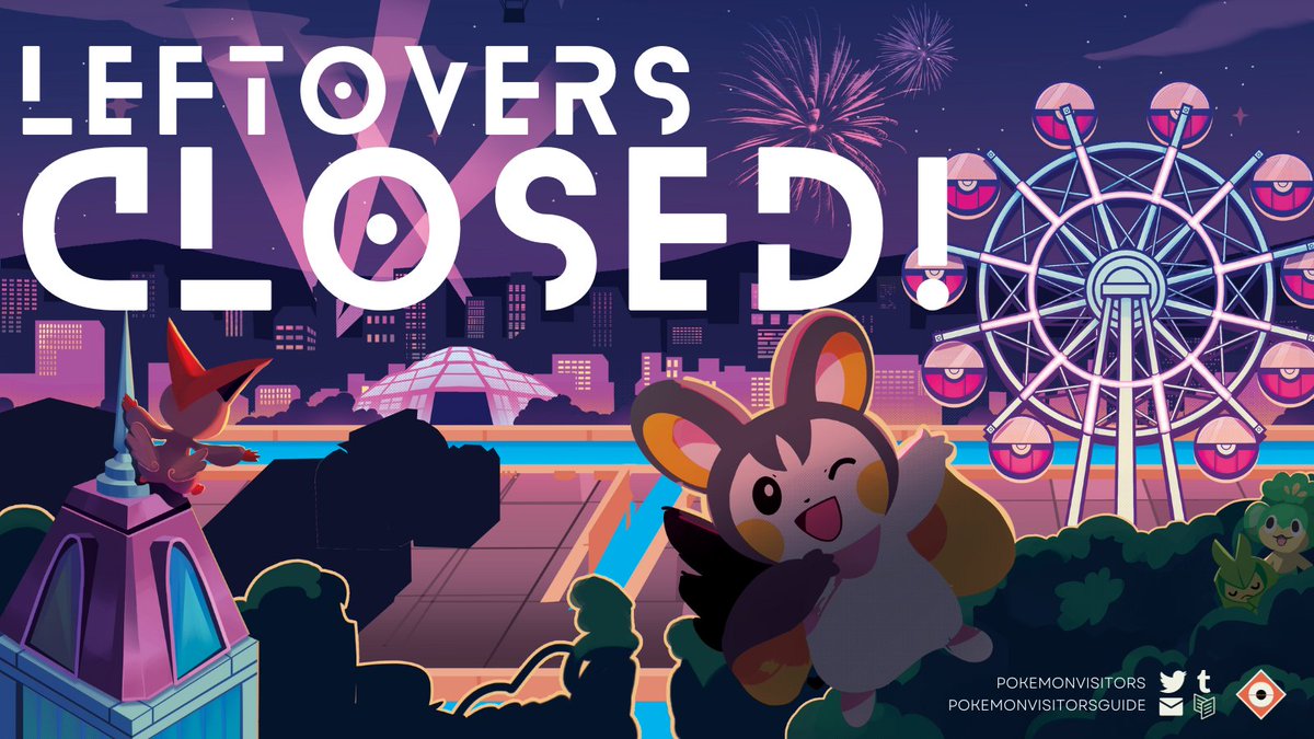 💌 LEFTOVERS CLOSED Our leftover sales are closed! Thank you so much for supporting our project, we're so grateful to share the Unova love with you all. Buyers, keep an eye out for tracking info. We'll also be sharing the zine for free download soon, so follow for more updates!