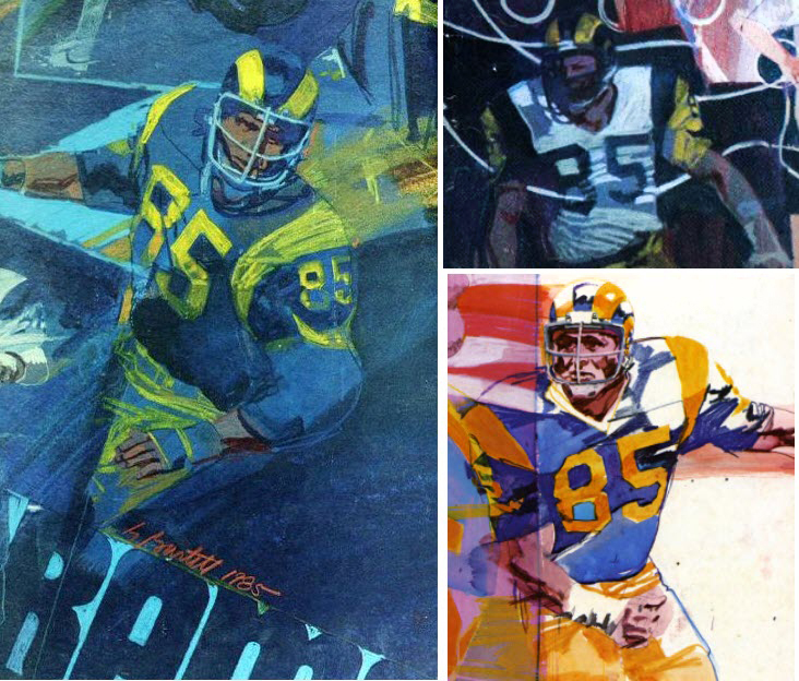 NFL_Journal's tweet photo. #LARvsGB #RamsHouse #Rams #GoPackGo #RamsvsPackers
#NFLart https://t.co/Ekj9Lw9Frg