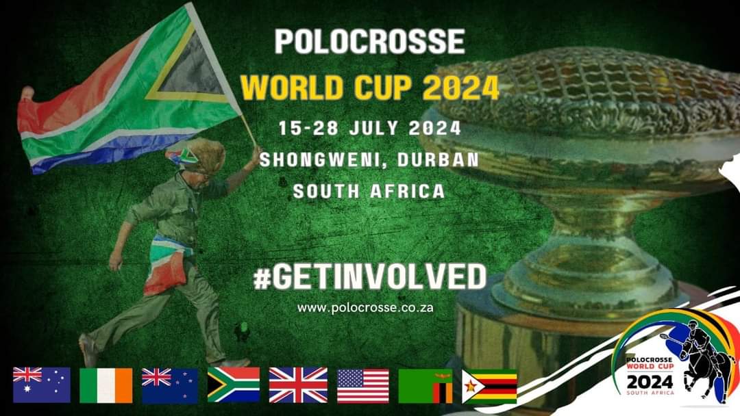 Polocrosse World Cup 2024! 
Join us in the journey towards the Polocrosse World Cup 2024 and be part of something extraordinary. 🌍🏆👉 How can you get involved?
It's easy! Just drop a message to: 
 Rochelle 📧 admin@polocrosse.co.za #polocrosse #teamSouthAfrica