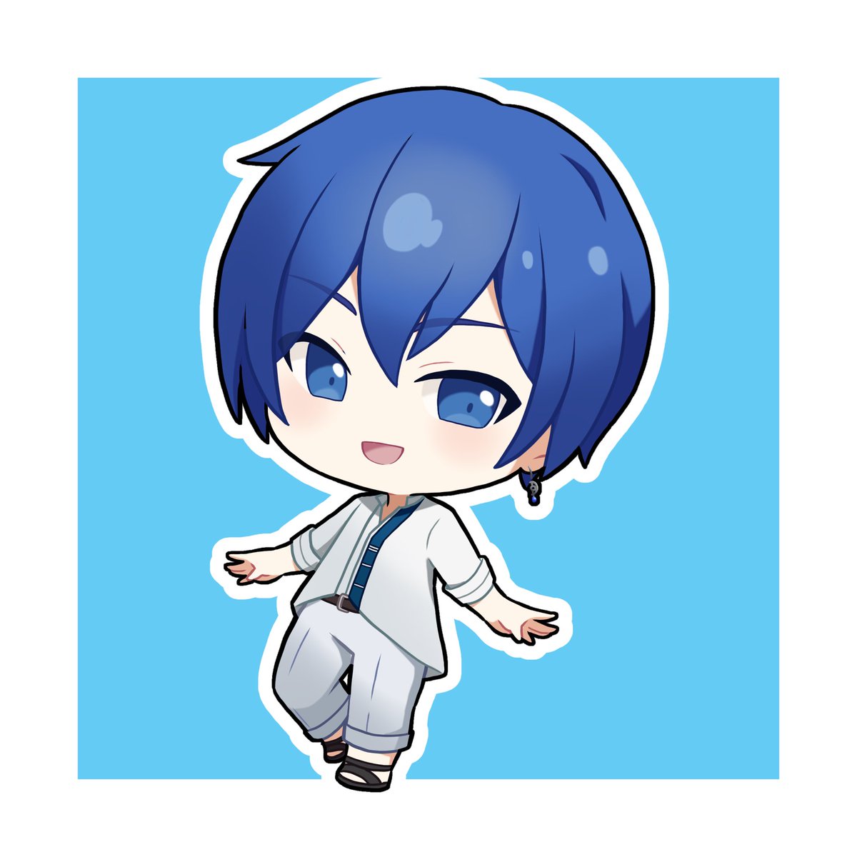 ちびキャラのイラストを描いています。 オリジナル・二次創作（ほぼKAI