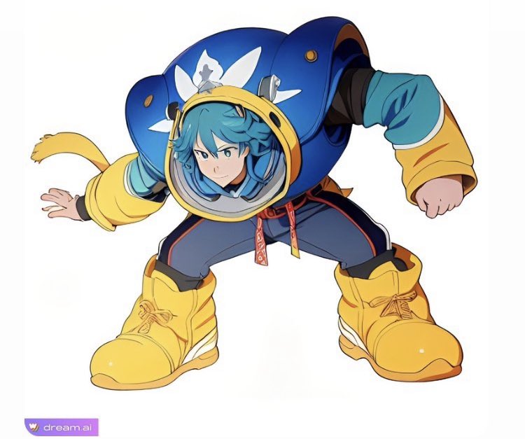 MusashingmanSub's tweet photo. AIにエアーマンをアニメ風に描かせたら
予想外なのきた
#AIイラスト #AIイラスト好きと繋がりたい #ロックマン #ロックマン2 #エアーマン #WonboDream #DreambyWonbo https://t.co/tGZVnoFXw2
