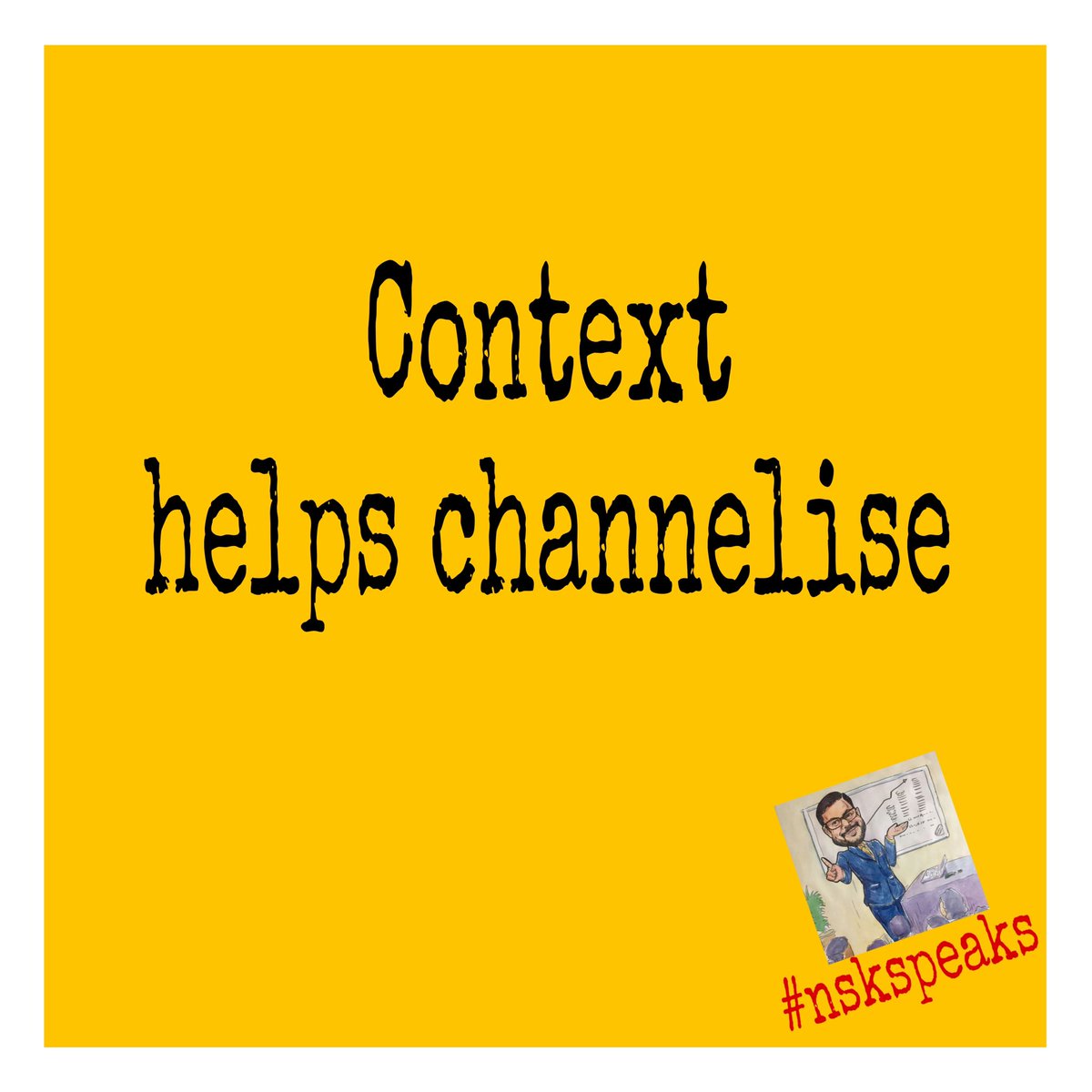 nskfourteen's tweet photo. #Reaction or #Response, is a #choice! #Context helps us in #understanding #perspective, #purpose, #timing of what’s said/written, #importantly in #reference to our journey
#wisdomwords hold us up as we keep #evolving thru our #lifejourney!
#nskspeaks
#lifenuggetsbynskspeaks https://t.co/ckyiJOT4kG