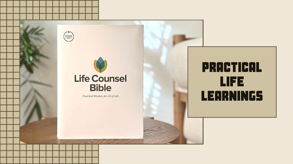 The #lifecounselbible from #christianstandardbible is a must read. Featuring over 150 articles from leading biblical counselors will help FIND HOPE through all of life’s storms.
bit.ly/LCInfluencers  @BHpub