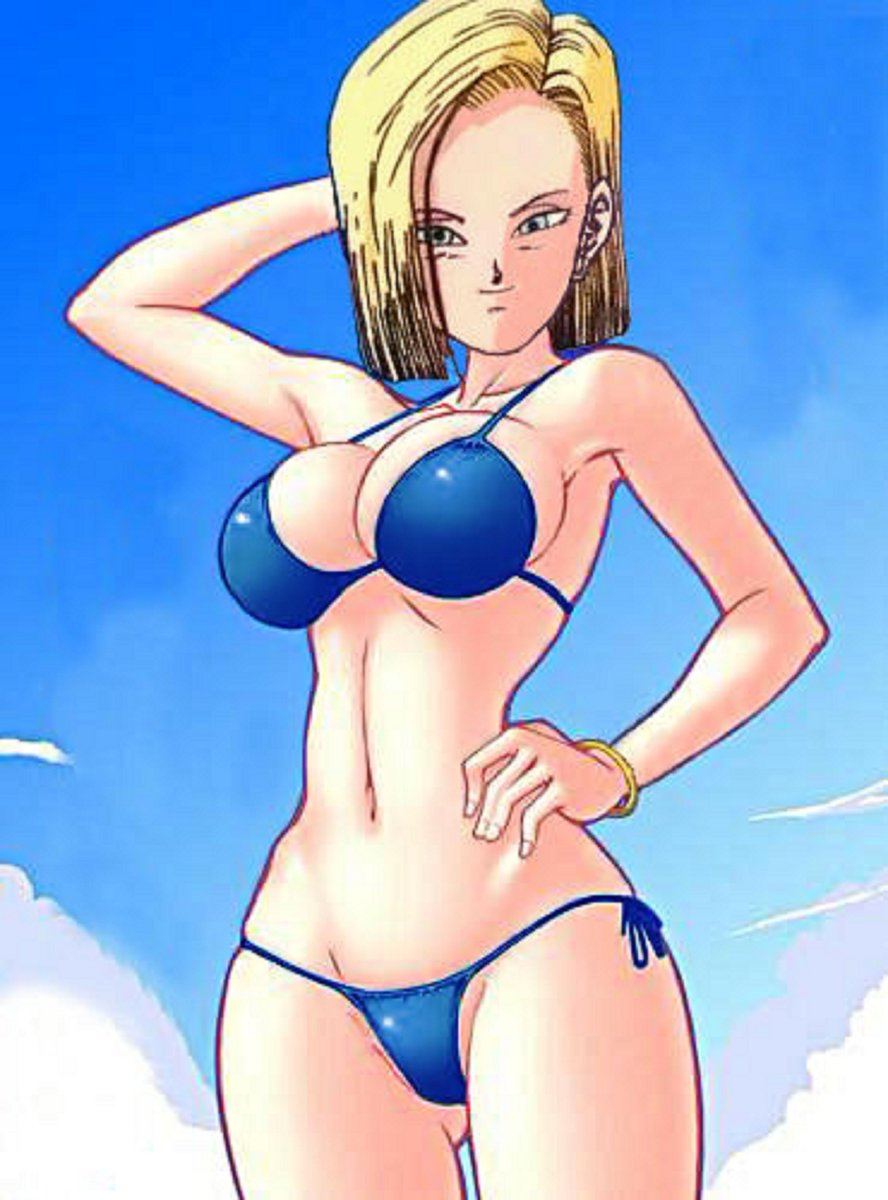 Android 18 wearing her sexy blue swimsuit In HD/HQ  doing her sexy pose in front of you guys and she is so pretty. Love this photo and give a big thumbs up.

#Android18 #Android18Sexy #SexySwimsuit #BlueSwimsuit #Bikini #Android18Bikini
