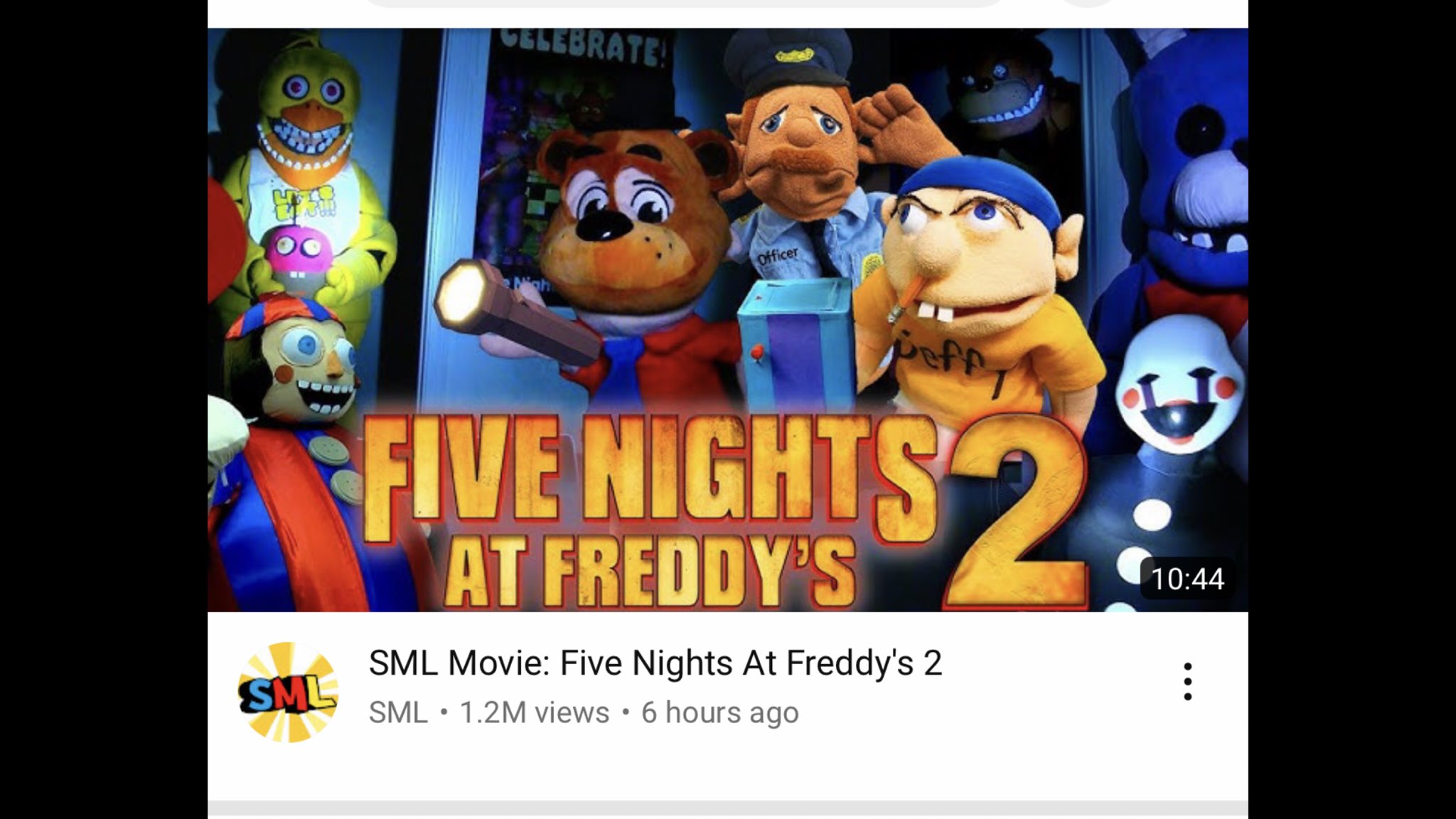 SML Movie: Five Nights At Freddy's 2 