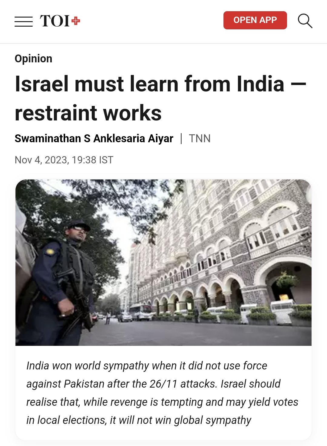 Rahul Roushan on X: Basically, Israel should opt for a guaranteed