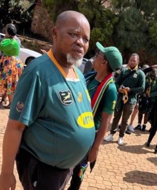 AdvoBarryRoux's tweet photo. Gwede Mantashe 

Before Corruption                       After Corruption https://t.co/GdvvjotoNg