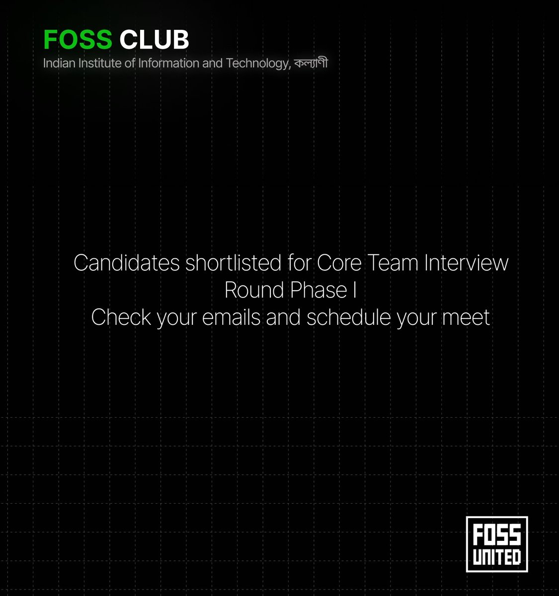 iiitkalyanifoss's tweet photo. #fossclubiiitkalyani #fossclubs #fossunited #opensource https://t.co/if3hDJb3op