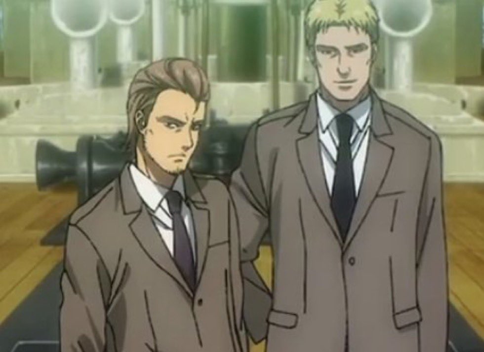 AColossalTitan's tweet photo. ⠀ 
⠀ it’s  so  weird  seeing  them  
   dressed  so  formal  .  .  . https://t.co/TZd4WVcs1n