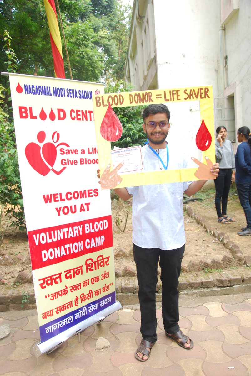 FShonit's tweet photo. #MegaBloodDonationCamp was organized by the #NSS at #bitmesra campus in association with Seva Sadan Blood Centre , powered by @FShonit on 4th Nov.2023.

Out of 107 registered numbers,  78 donations were done at the campus.

#DonateBloodSaveLife
#bitmesra
#Beaprouddonor https://t.co/g8ZQXEF1wV
