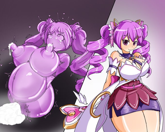 skeb依頼でアイシャ(ディメンションウィッチ)のオナホ化描きました。ありがとうございます! 