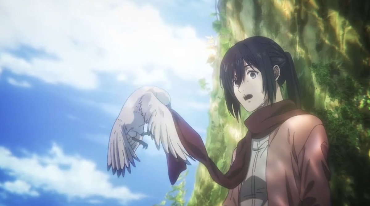 bobty2555's tweet photo. Hands down one of the best shows of all time. What an episode and what a journey it’s been. Dedicate your heart! #AttackOnTitan https://t.co/L8PLZ1sYlI