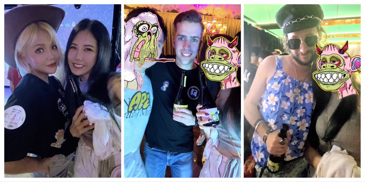 𝕏 𝕊𝕠𝕦𝕗𝕗𝕝𝕖🪞 ℂ𝕒𝕣𝕡𝕖𝔻𝕚𝕖𝕞 (@0xsouffle) on Twitter photo 🍌 #ApeFestHK Ape Cosplay Party by <a href="/Chinese_ApeClub/">Chinese Ape Club (CAC)</a> 🍌
Great event! Happy to meet all the apes from the globe <a href="/tigerisfine/">Tiger is fine 🍌</a> <a href="/HODLGandalf/">Gandape 🙉</a> <a href="/busypartying/">poke</a> <a href="/_CaptainKO/">ƈǟքȶǟɨռ ӄօ</a>
Thx <a href="/FansMush/">Hazel</a> & <a href="/Johnnylee_DDC/">JohnnyLee.eth🍻🍶 🦍🍌🐶👁️⛩️🏴☠️🐧🐒</a> for having us!
<a href="/BoredApeYC/">Bored Ape Yacht Club 🍌</a> 🍌 #ApeFestHK Ape Cosplay Party by <a href="/Chinese_ApeClub/">Chinese Ape Club (CAC)</a> 🍌
Great event! Happy to meet all the apes from the globe <a href="/tigerisfine/">Tiger is fine 🍌</a> <a href="/HODLGandalf/">Gandape 🙉</a> <a href="/busypartying/">poke</a> <a href="/_CaptainKO/">ƈǟքȶǟɨռ ӄօ</a>
Thx <a href="/FansMush/">Hazel</a> & <a href="/Johnnylee_DDC/">JohnnyLee.eth🍻🍶 🦍🍌🐶👁️⛩️🏴☠️🐧🐒</a> for having us!
<a href="/BoredApeYC/">Bored Ape Yacht Club 🍌</a>