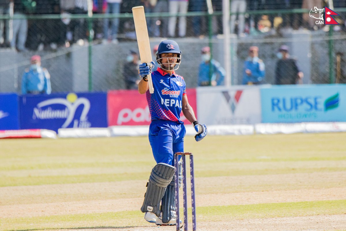 Nepal gives the target of 185 runs to Oman in the ongoing Final Match of T20 World Cup Asia Qualifier Final.

#NEPvOMN #NepalCricket #Oman