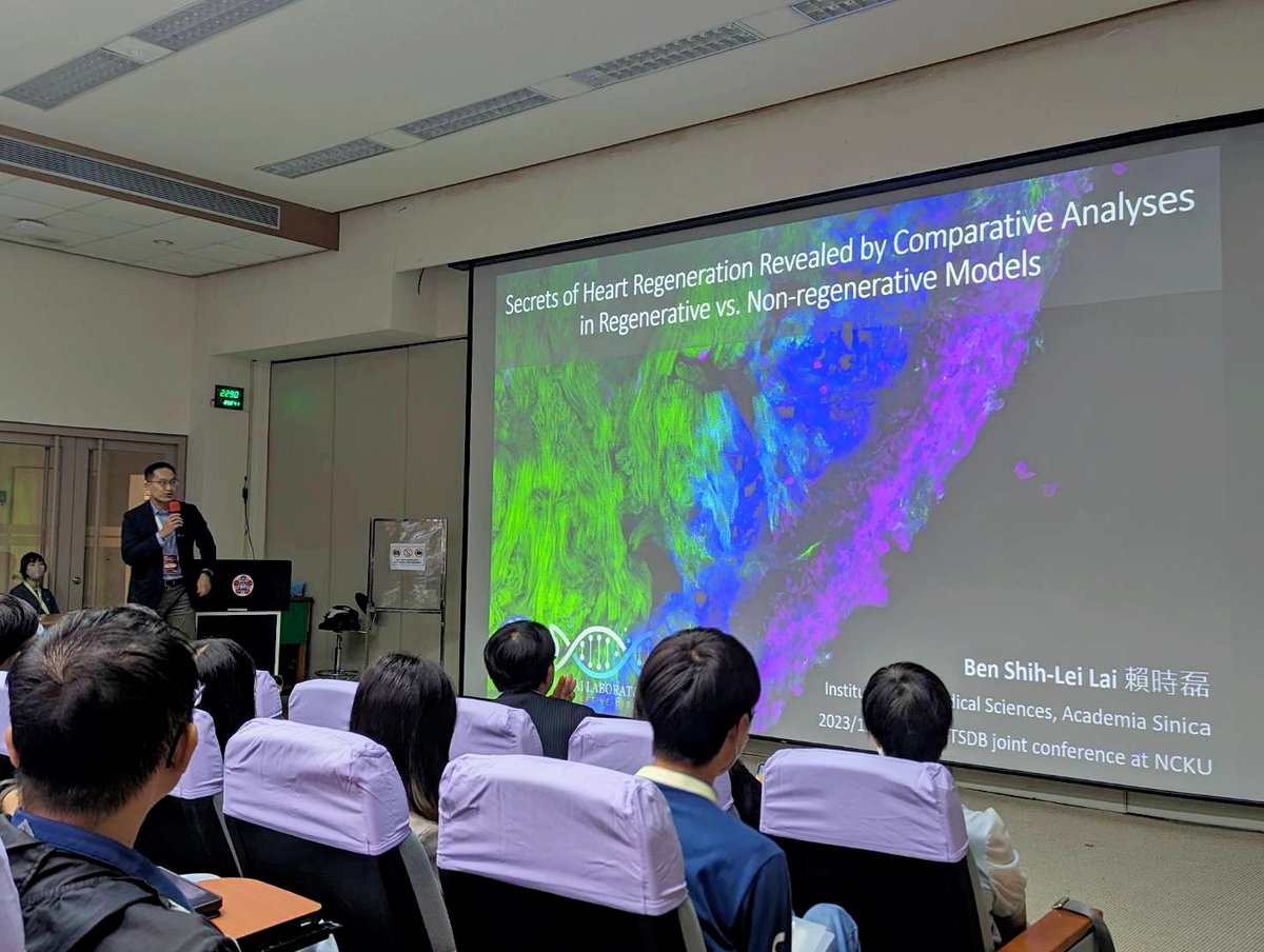 BenLai_Taiwan's tweet image. Thrilled to talk at #TSSCR/#TSDB annual meeting at the beautiful @NCKU_official campus! Also learned so much from other international and local speakers featuring @fionamarywatt @EMBO and Cheng-Ming Chuong @USC. Thank all the meeting organizers and local hosts! 😊😊😊