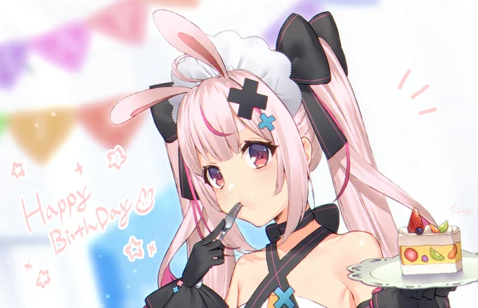 トゥメリお誕生日おめでとう～～～!(過去絵)#まりあーと 