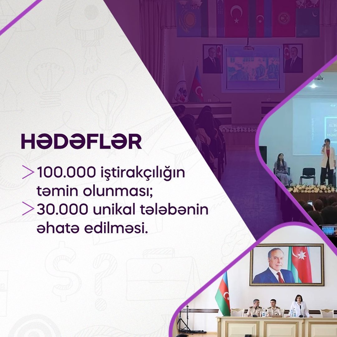 atgti's tweet image. HƏDƏFimİZ ƏLLİ1000-i keçdi, yola 100MİN’lə çıxırıq! 🤩

#TGT -lərin Təhsil müəssisəsi daxili və xaricində fəaliyyətlərinin stimullaşdırılması və koordinasiyalı fəaliyyətlərinə dəstək üçün yaradılmış proqram #AzGF dəstəyi ilə həyata keçiriləcək! 💯
#ATGTİ #ASYOU #100MİN
