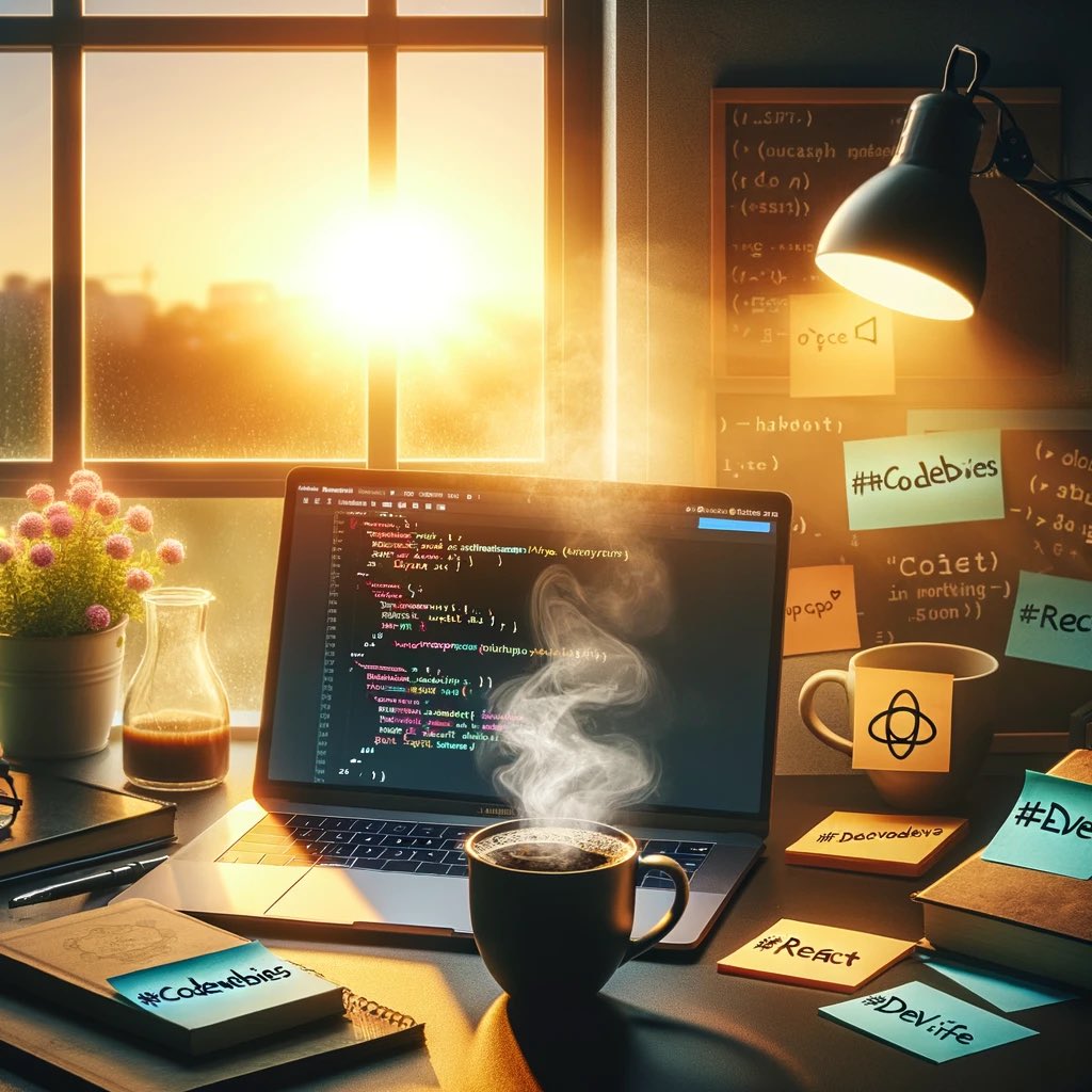 Bjoern_Hev's tweet image. Good morning #CodeNewbies and #seniordevs! ☕ Every line of code we write brings a new feature to life. Today, let’s create, innovate, and elevate our projects to the next level. Keep coding and making the web a wonderful place! 💻 #DevLife