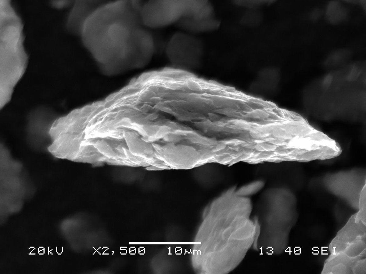 #7 "Agglomerated GnP (U.F.O. of the nano-world)" Image captured by Dr. Shubham from Indian Institute of Technology Bombay. 
#ICSPT2023 #Microscopy #IITPatna #research #photography